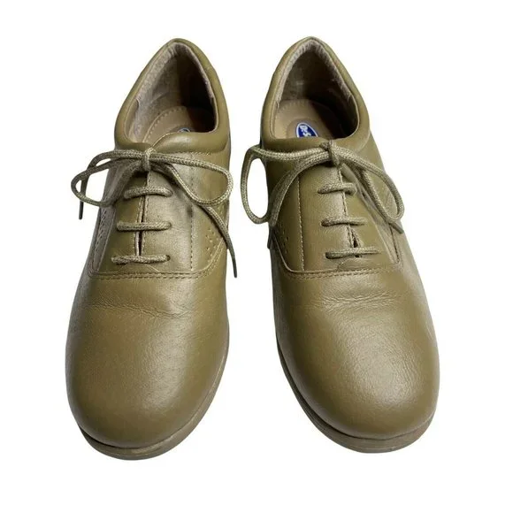 Dr Scholls Double Air Pillo Advanced Comfort Women’s Work Shoes Taupe Leather 9M - Picture 3 of 12